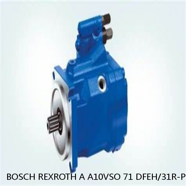 A A10VSO 71 DFEH/31R-PPA12KB4-SO487 BOSCH REXROTH A10VSO VARIABLE DISPLACEMENT PUMPS