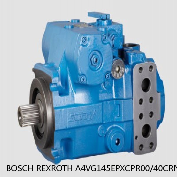 A4VG145EPXCPR00/40CRND6T11F0000AD00- BOSCH REXROTH A4VG VARIABLE DISPLACEMENT PUMPS