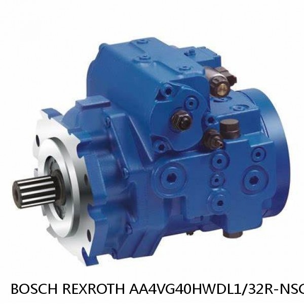 AA4VG40HWDL1/32R-NSC53F025D-S BOSCH REXROTH A4VG VARIABLE DISPLACEMENT PUMPS