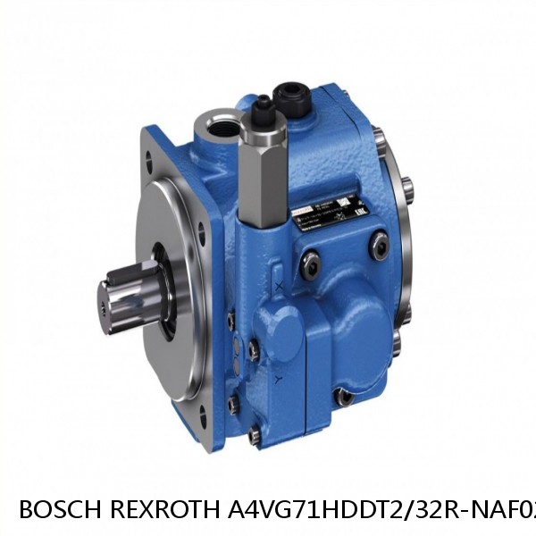 A4VG71HDDT2/32R-NAF02F041S-S BOSCH REXROTH A4VG VARIABLE DISPLACEMENT PUMPS