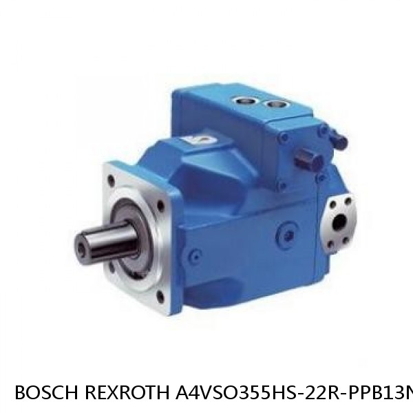 A4VSO355HS-22R-PPB13N BOSCH REXROTH A4VSO VARIABLE DISPLACEMENT PUMPS