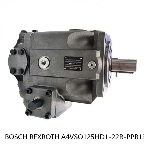 A4VSO125HD1-22R-PPB13N00-SO9 BOSCH REXROTH A4VSO VARIABLE DISPLACEMENT PUMPS