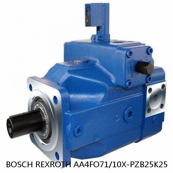 AA4FO71/10X-PZB25K25 BOSCH REXROTH A4FO FIXED DISPLACEMENT PUMPS