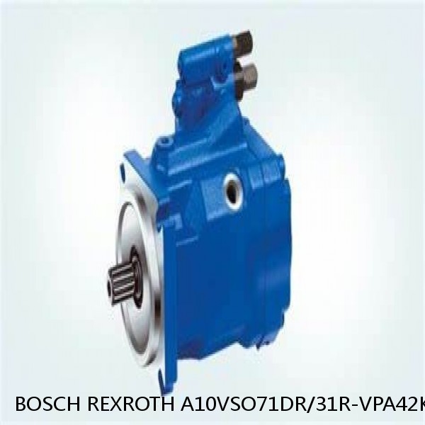 A10VSO71DR/31R-VPA42K68 BOSCH REXROTH A10VSO VARIABLE DISPLACEMENT PUMPS