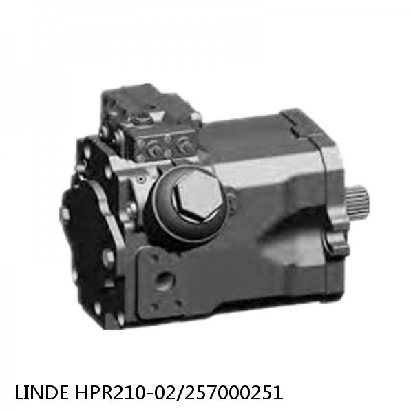 HPR210-02/257000251 LINDE HPR HYDRAULIC PUMP