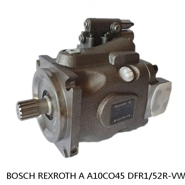 A A10CO45 DFR1/52R-VWC12H502D-S1818 BOSCH REXROTH A10CO PISTON PUMP #1 small image