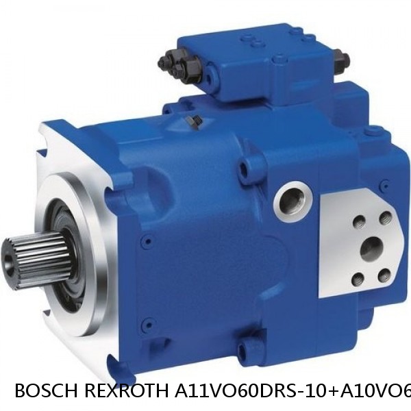 A11VO60DRS-10+A10VO60DFR1-52-K BOSCH REXROTH A11VO AXIAL PISTON PUMP #1 small image