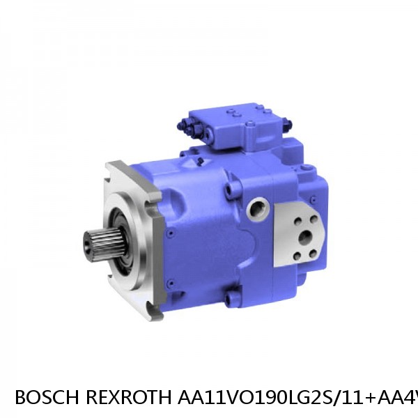 AA11VO190LG2S/11+AA4VG56DWD1/32 BOSCH REXROTH A11VO AXIAL PISTON PUMP #1 small image