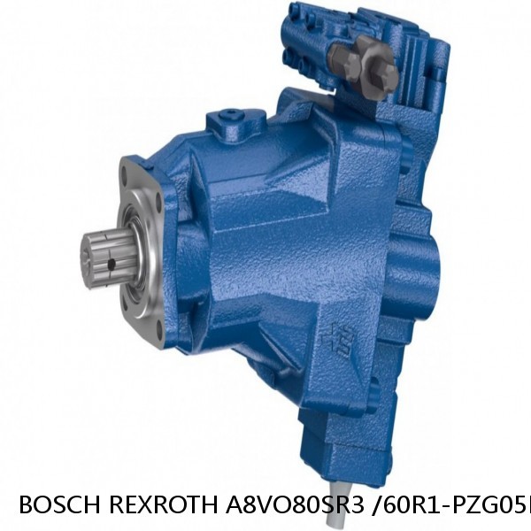 A8VO80SR3 /60R1-PZG05K3 BOSCH REXROTH A8VO VARIABLE DISPLACEMENT PUMPS #1 small image