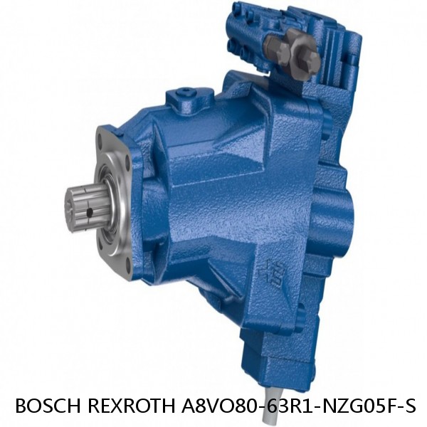 A8VO80-63R1-NZG05F-S BOSCH REXROTH A8VO VARIABLE DISPLACEMENT PUMPS #1 image